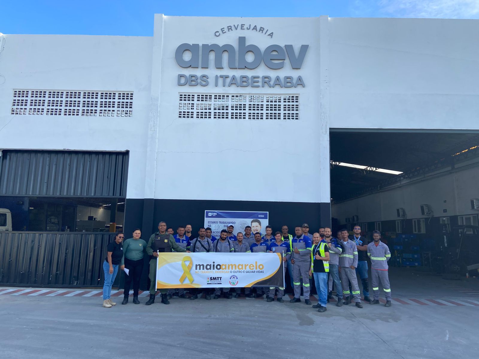 SMTT realiza palestra na Empresa DBS AmBev.